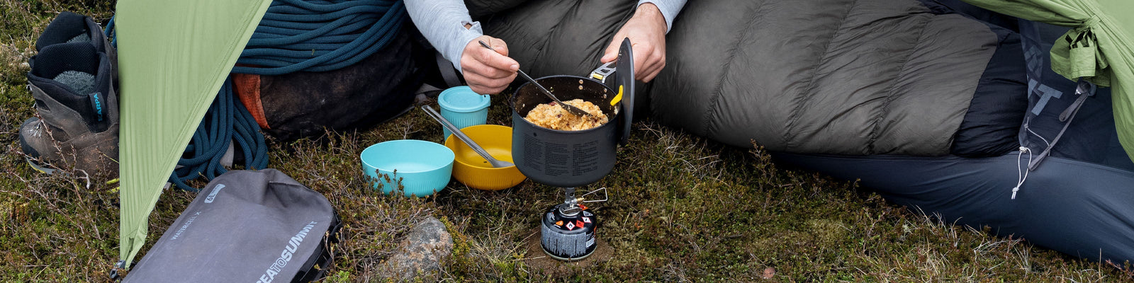 Kochgeschirr für Wildcamping
