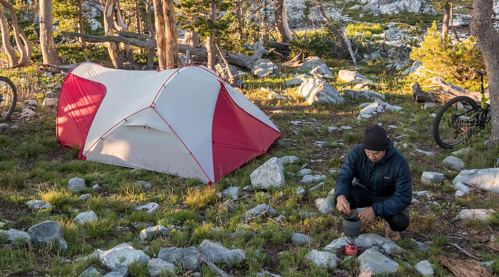 Wild camping