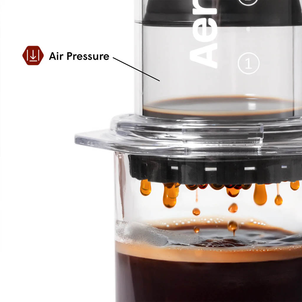 AeroPress Clear Coffee Press AeroPress 90PR05 Coffee Makers One Size / Purple
