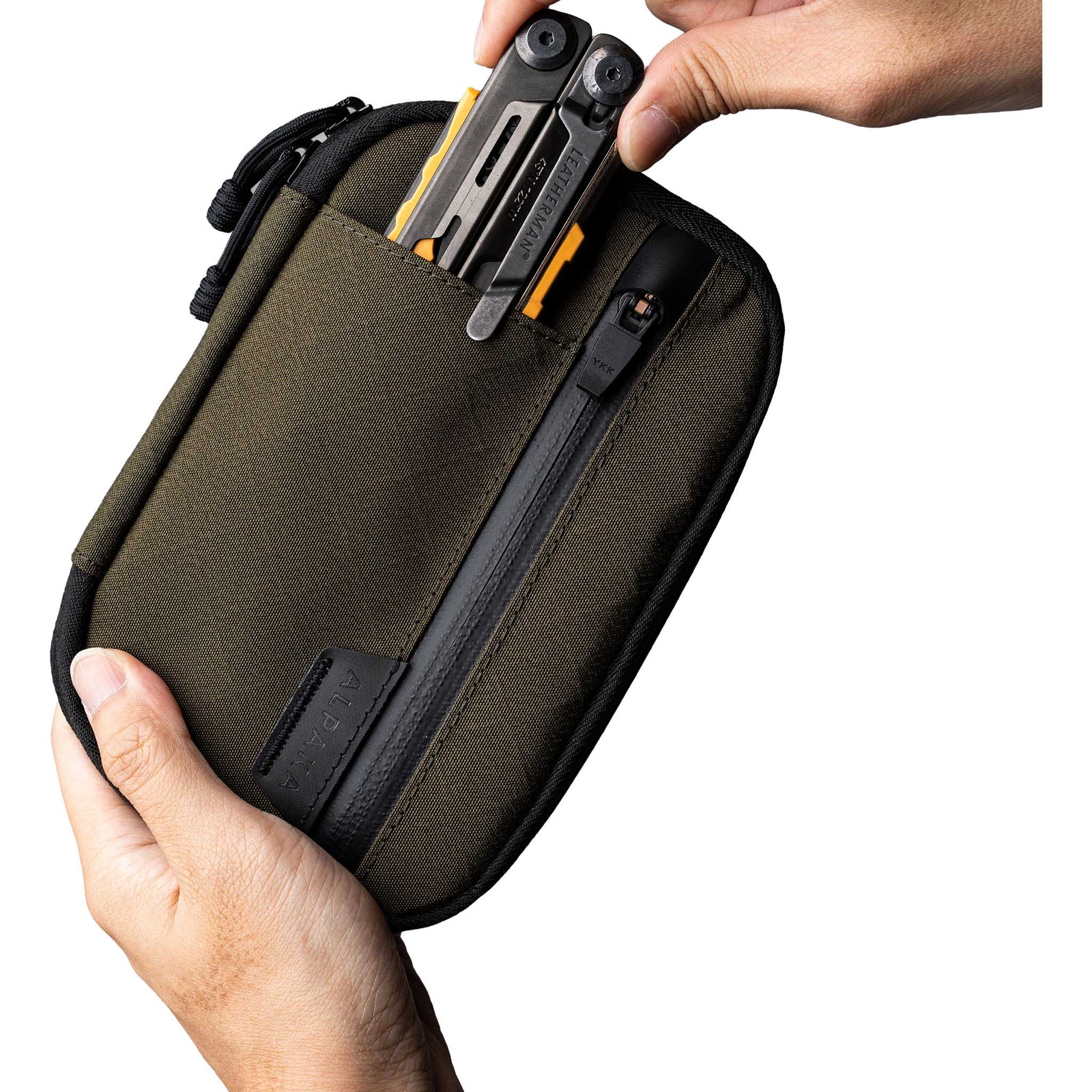 Admin Pouch Pro Alpaka AD010270522 Pouches 0.5L / Army Green | Axogrid 300D