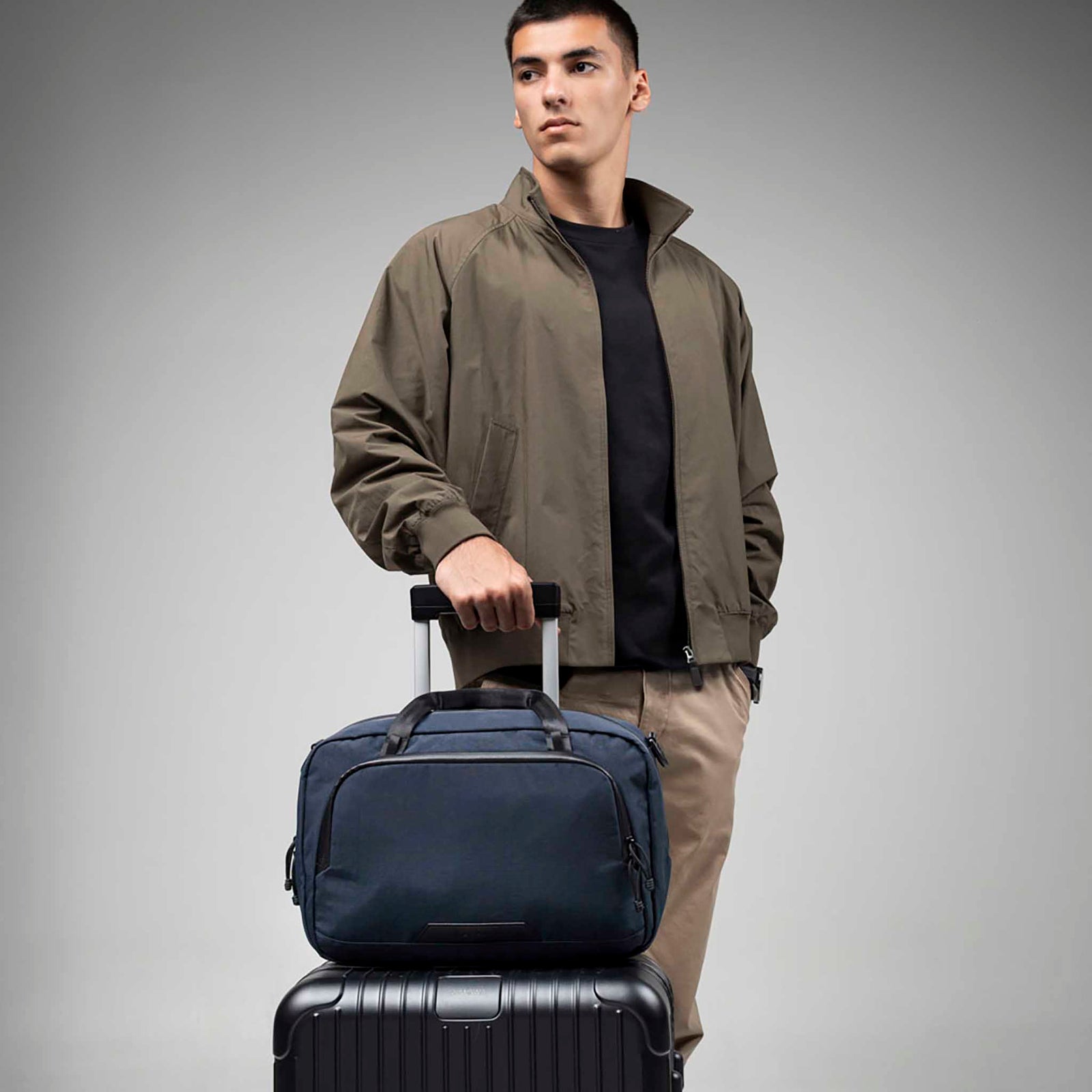 Bravo Brief | 14" Alpaka AA010910624 Briefcases 13L / Moonlight Blue Axoflux 400D Ripstop Nylon