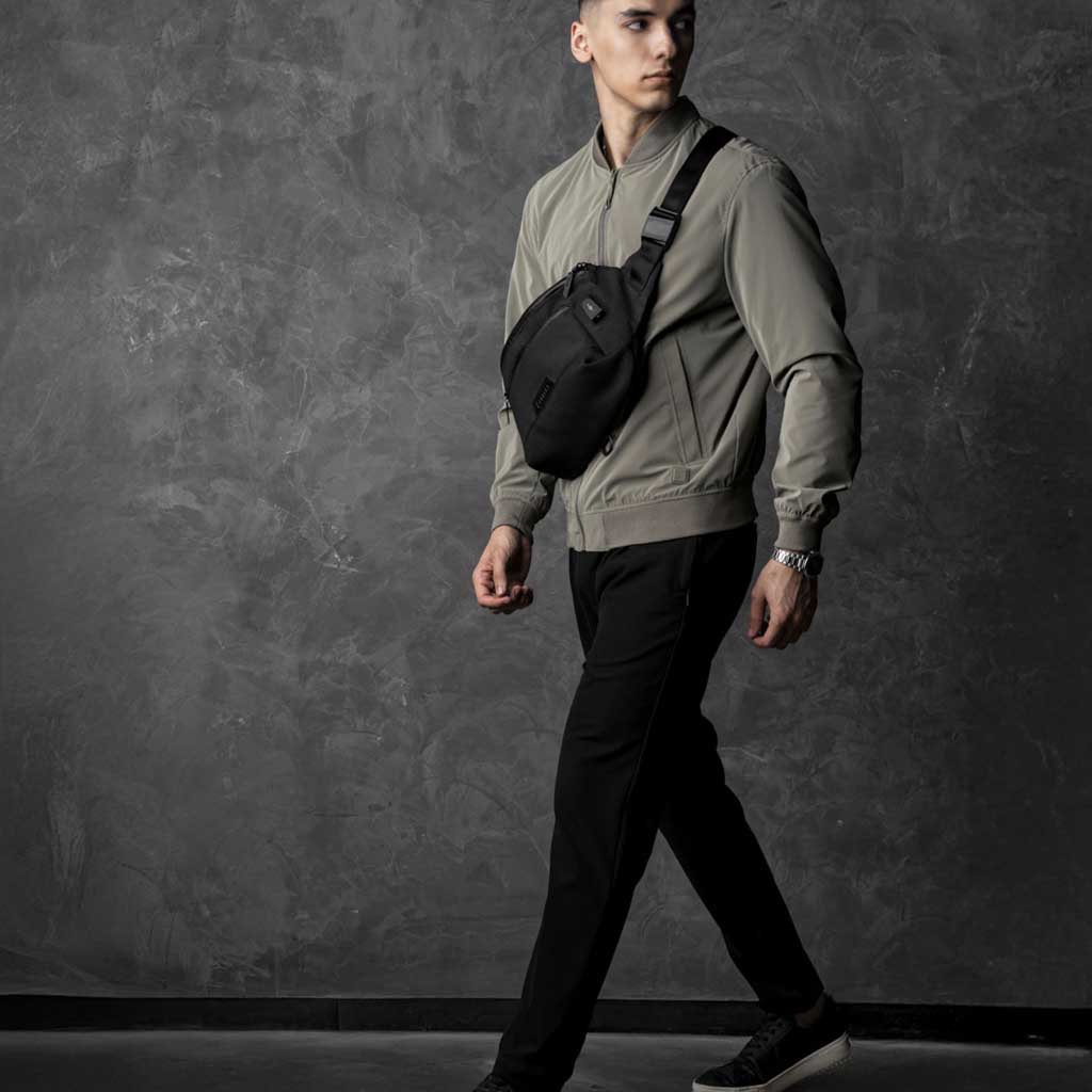 Bravo X Sling V2 Alpaka AA010100122 Sling Bags 6L / Black Axogrid 300D
