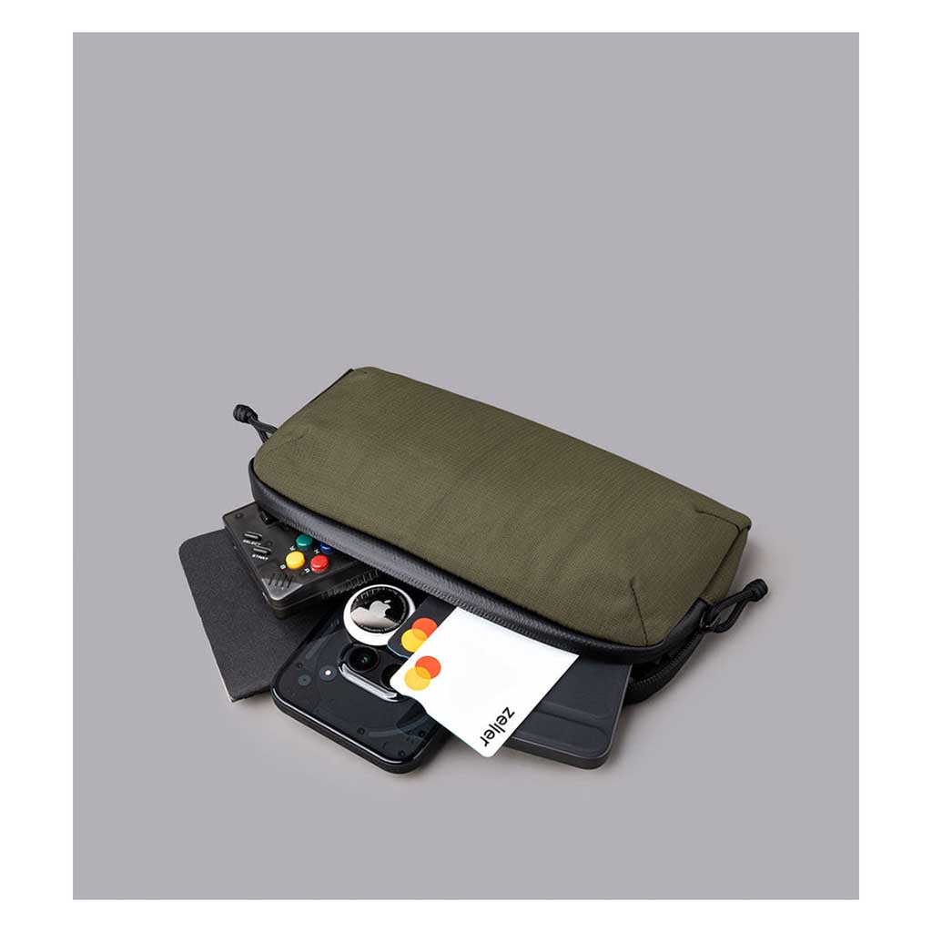 Flight Pouch Pro Alpaka AA010810524 Pouches 0.7L / Green | Axoflux 400D