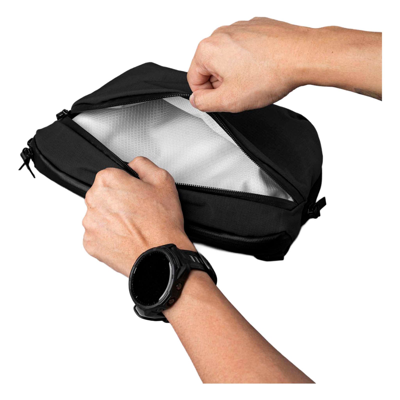 Flight Sling Pro Alpaka AA010870124 Sling Bags 2.5L / Black Axoflux 400D Ripstop Nylon
