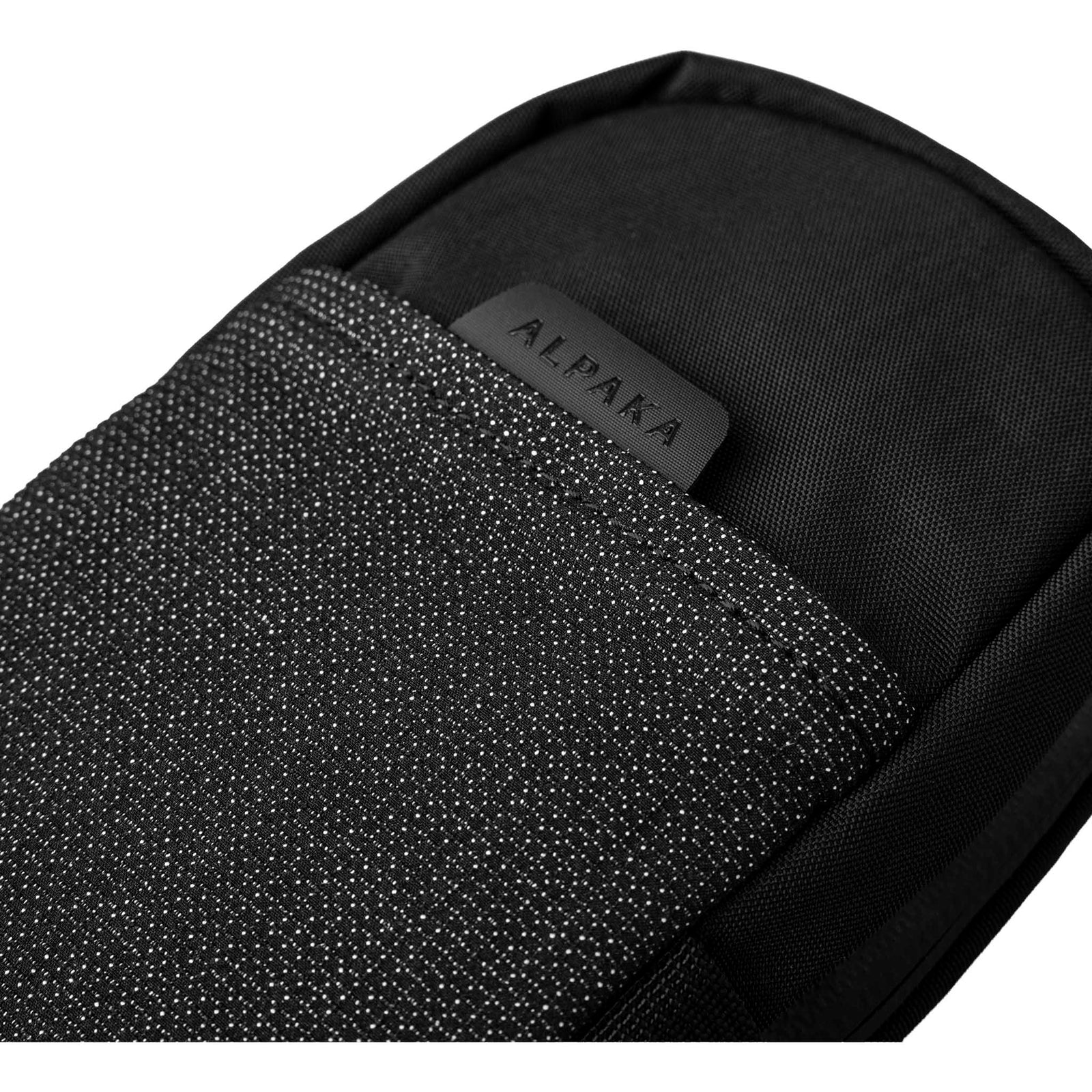 Modular Shoulder Pocket Max Alpaka AD010930131 Phone Pockets Max / Black | Axoflux 400D Washed Nylon