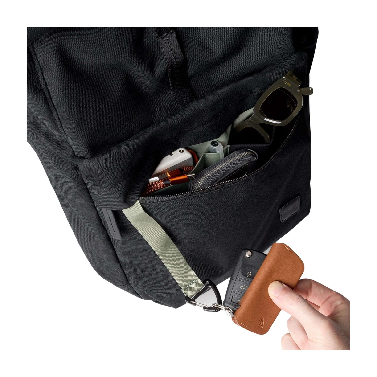 Classic Rolltop Bellroy BCRA-BLK-244 Backpacks 16L / Black