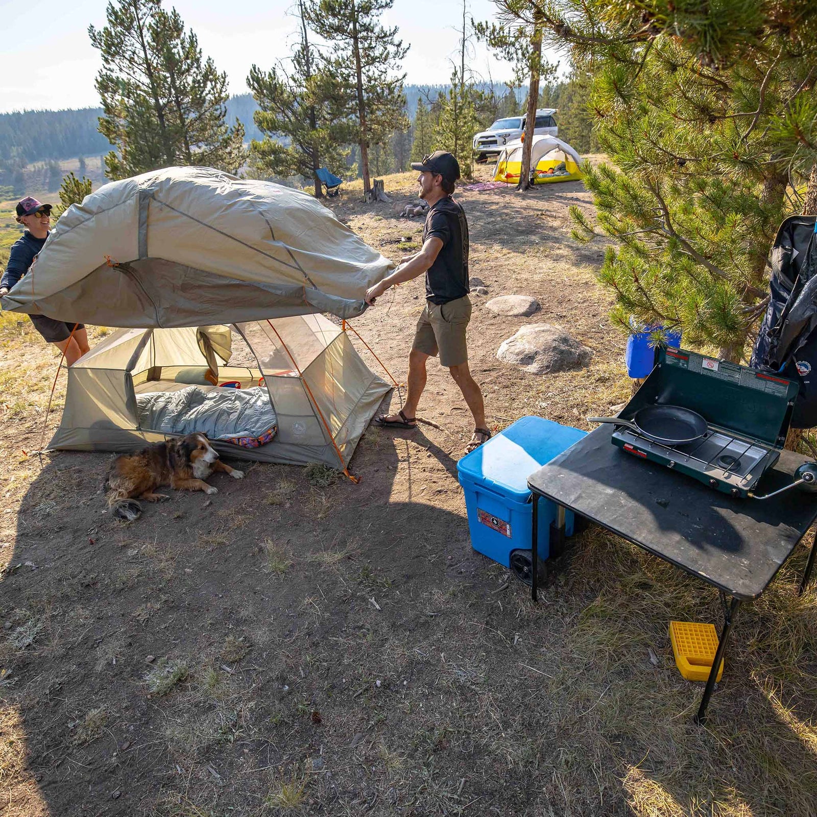 Blacktail 2 Big Agnes TBT2V26 Tents 2P / Vetiver