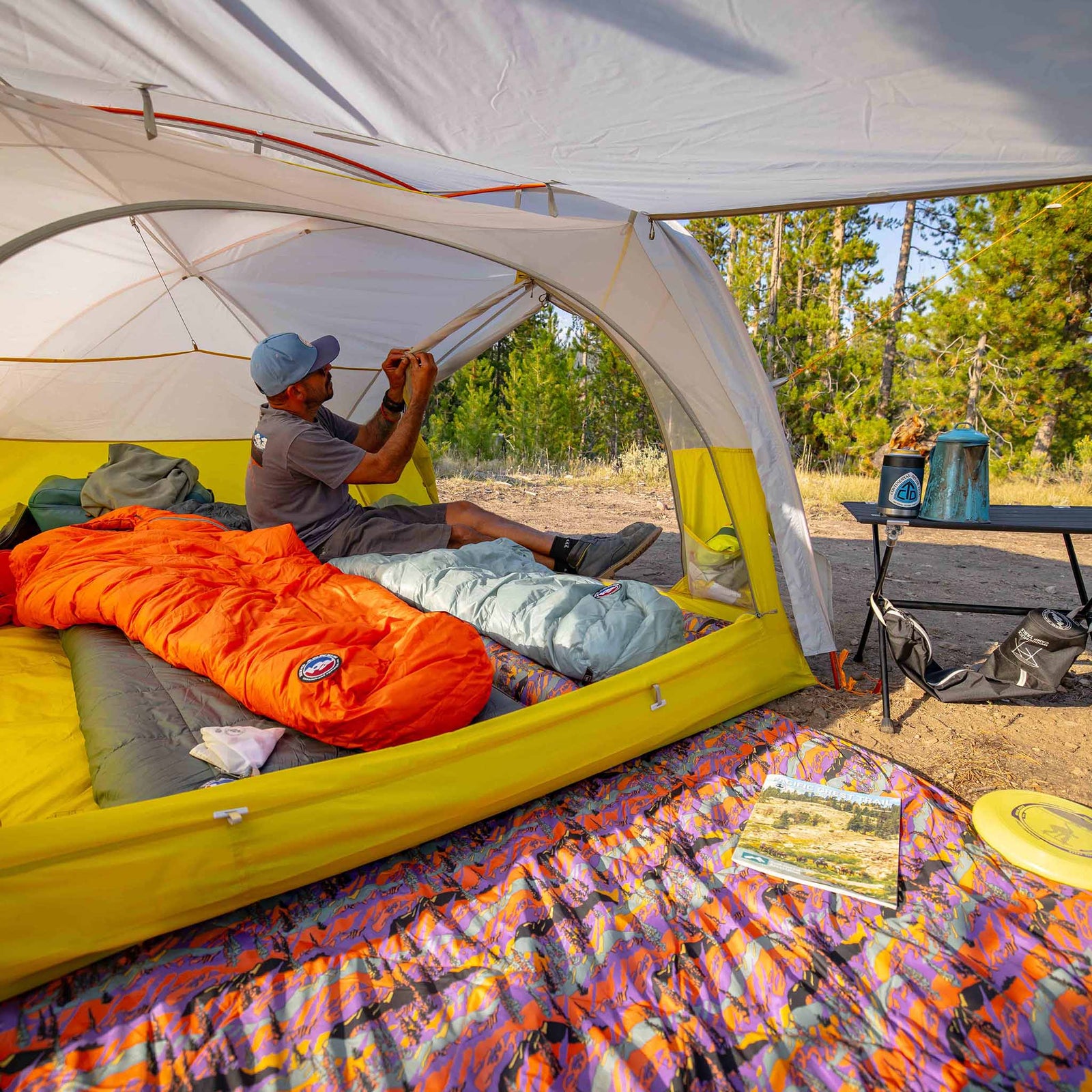 Salt Creek 3 Big Agnes TSC326 Tents 3P / Gray Violet/Warm Olive