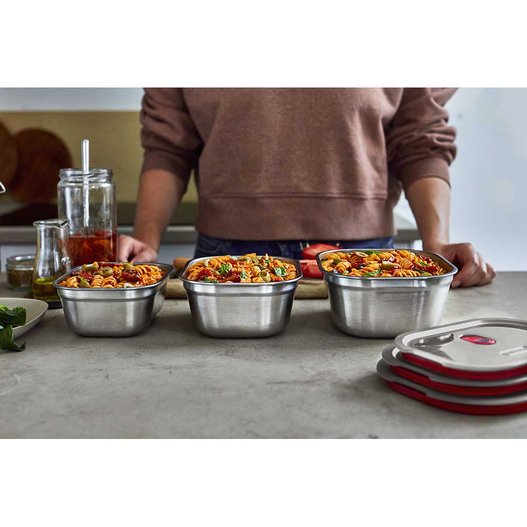 Steel Food Box Black+Blum Food Containers