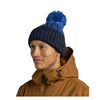 Akna Knitted Beanie & Fleece Band BUFF 136684.779 Beanies One Size / Night Blue