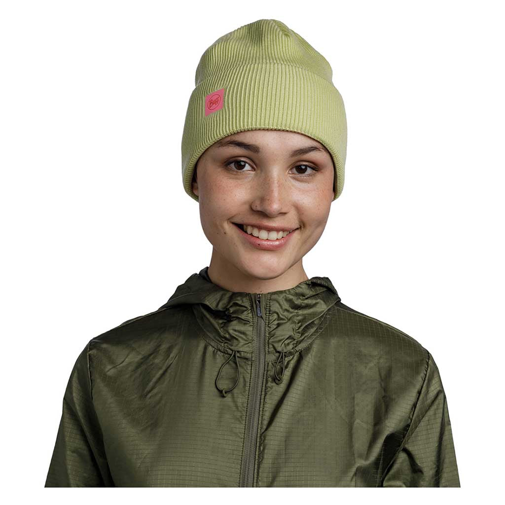 Crossknit Beanie BUFF 132891.109 Beanies One Size / Sheen Yellow