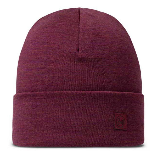 Merino Heavyweight Beanie BUFF 111170.422 Beanies One Size / Tibetan Red