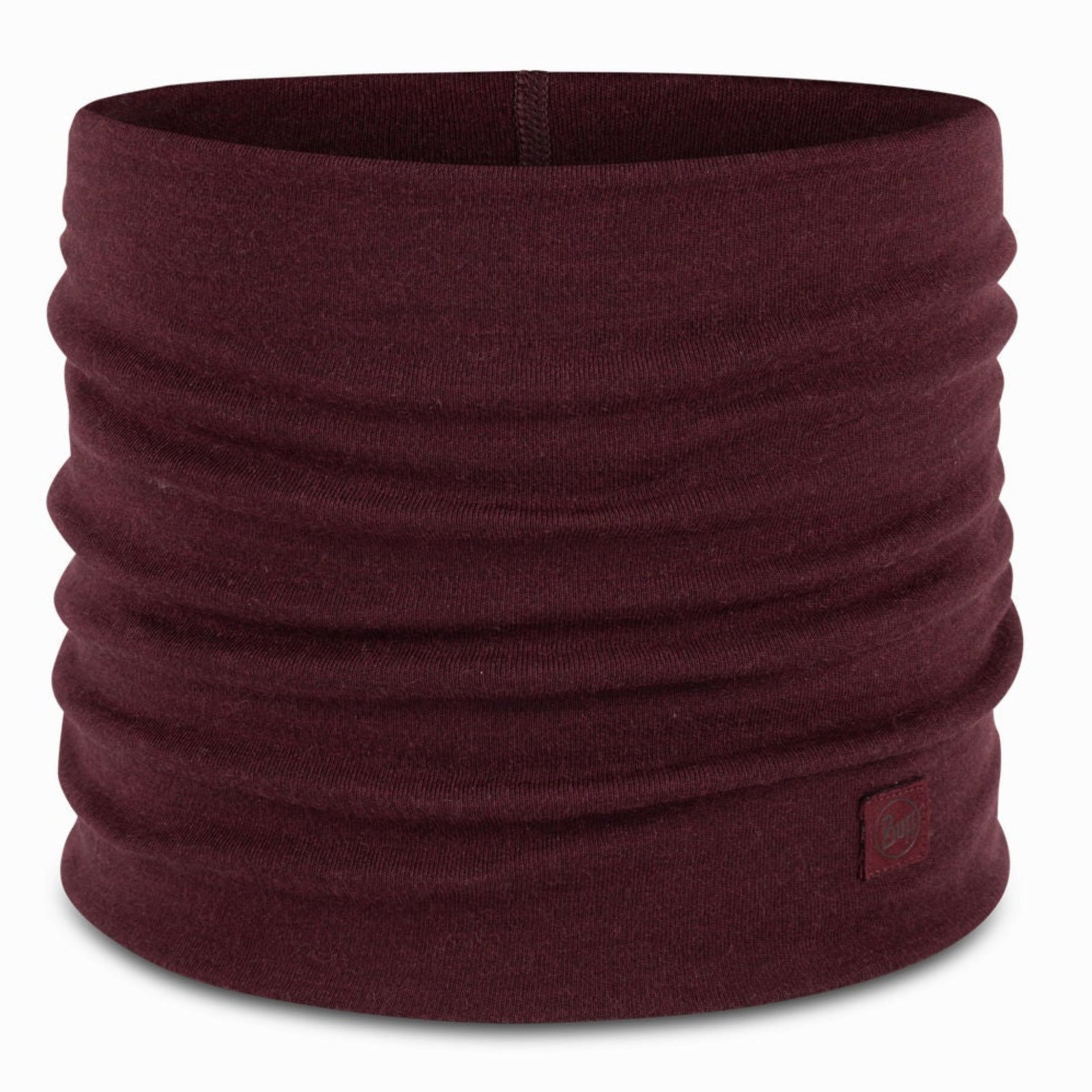 Merino Heavyweight BUFF 113018.653 Neck Gaiters One Size / Garnet