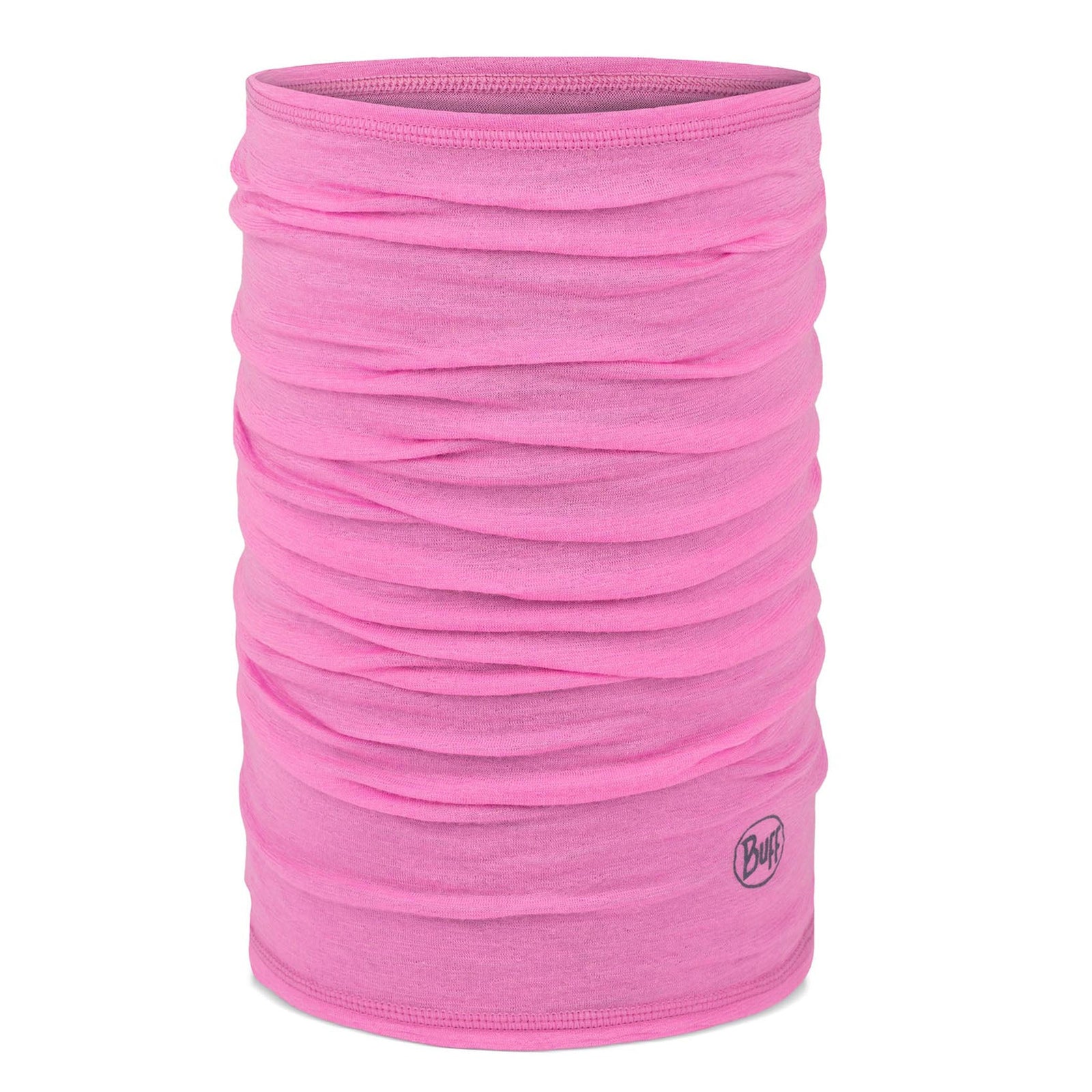 Merino Lightweight BUFF 113010.568 Neck Gaiters One Size / Fluor Fuchsia