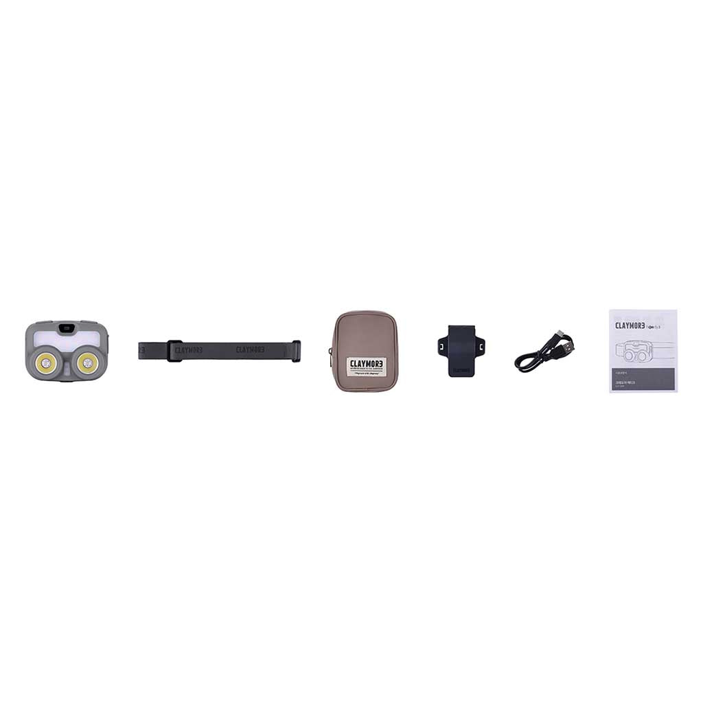 HEADY3 Claymore CLC-500KH Head Torches One Size / Khaki
