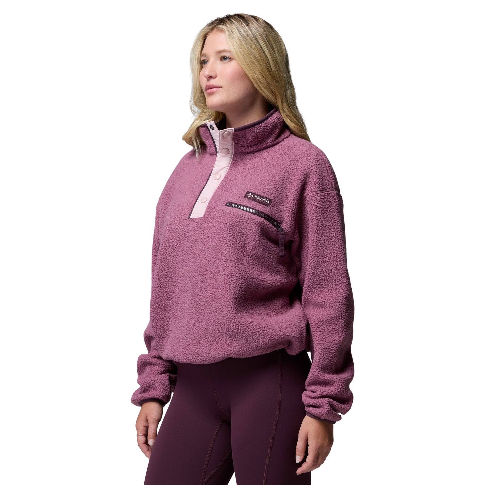 Helvetia™ II Cropped Half Snap Fleece | Women's Columbia Women's Hoodies