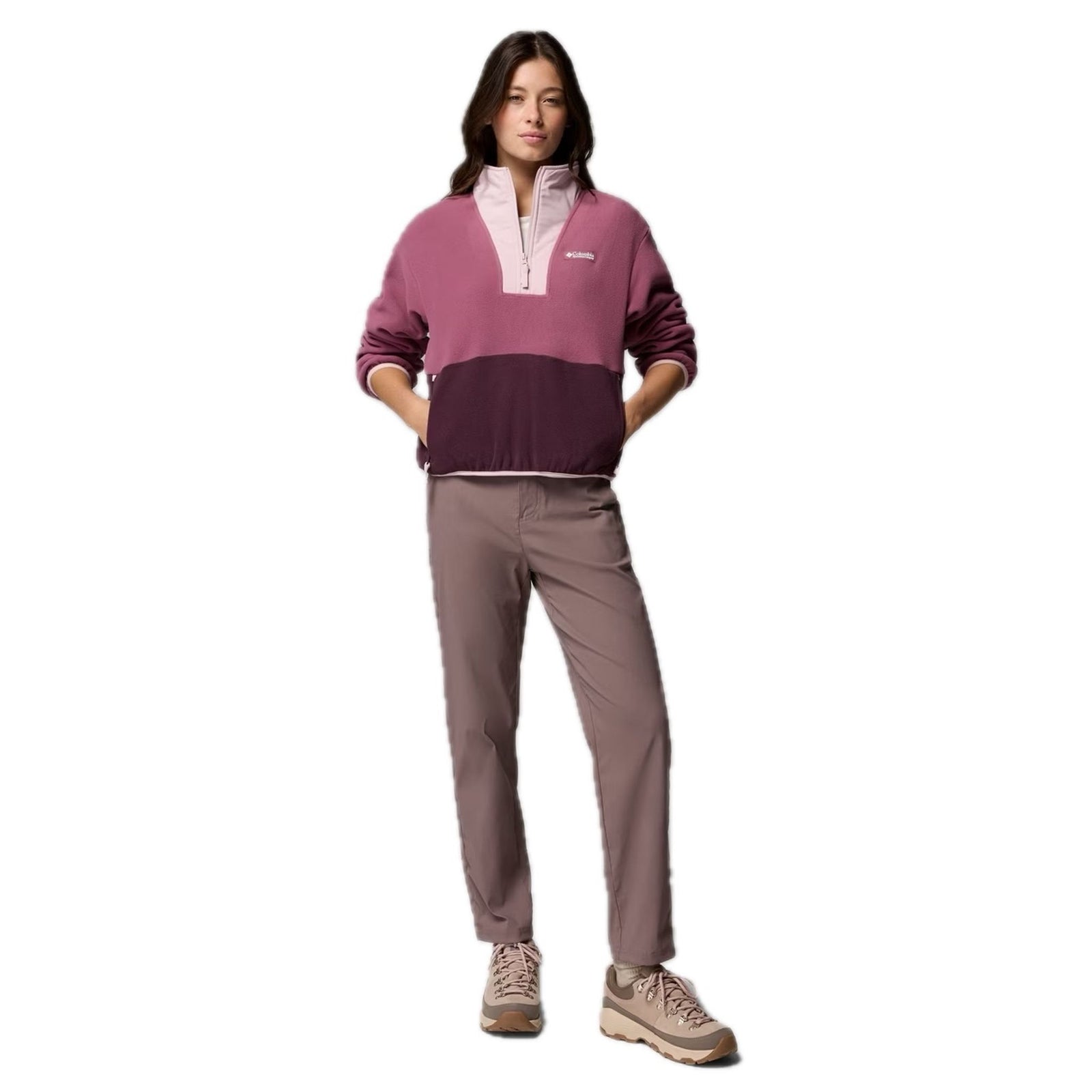 Sequoia Grove™ II Fleecejacke mit halbem Reißverschluss | Damen