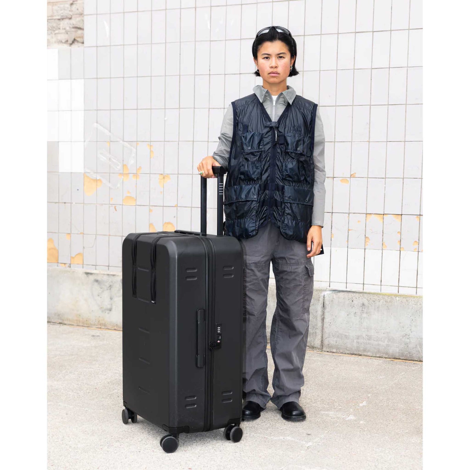 Ramverk Check-in Luggage L Db Journey 506A01 Suitcases & Luggage 105L / Black Out