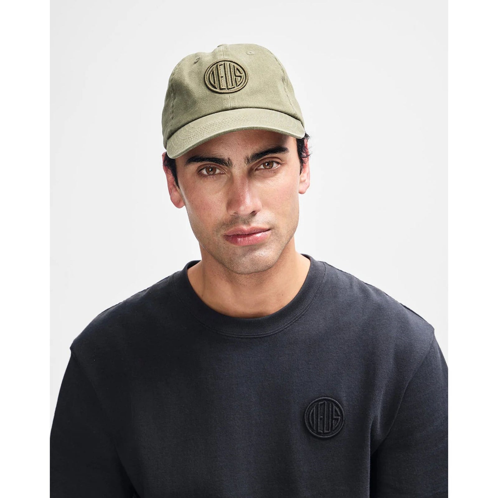 Pill Logo Dad Cap Deus Ex Machina D261MHA174099800 Caps & Hats OS / Black