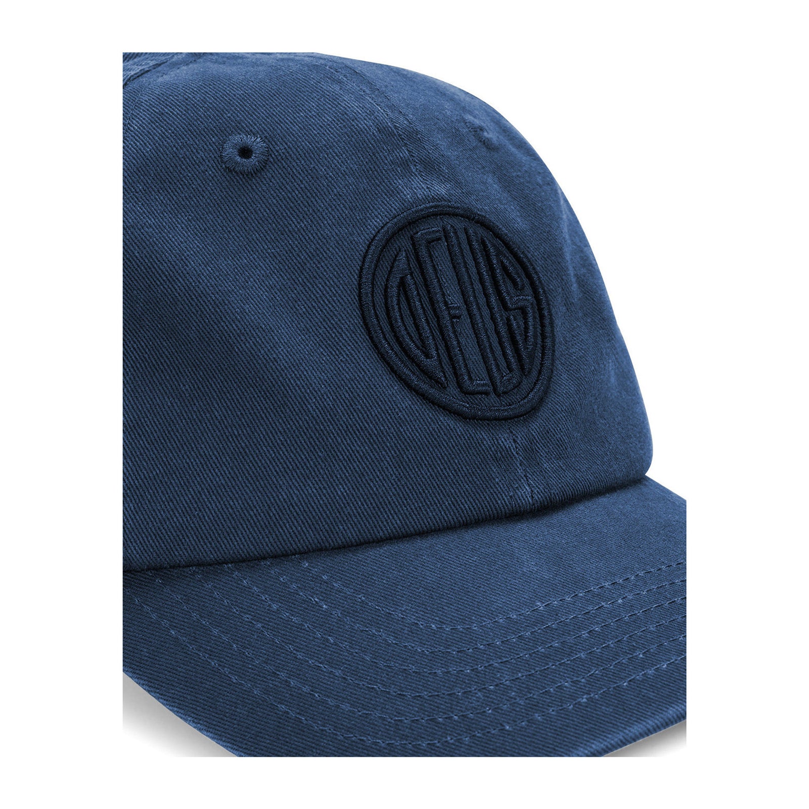 Pill Logo Dad Cap Deus Ex Machina D261MHA174060800 Caps & Hats OS / Mechanic Blue