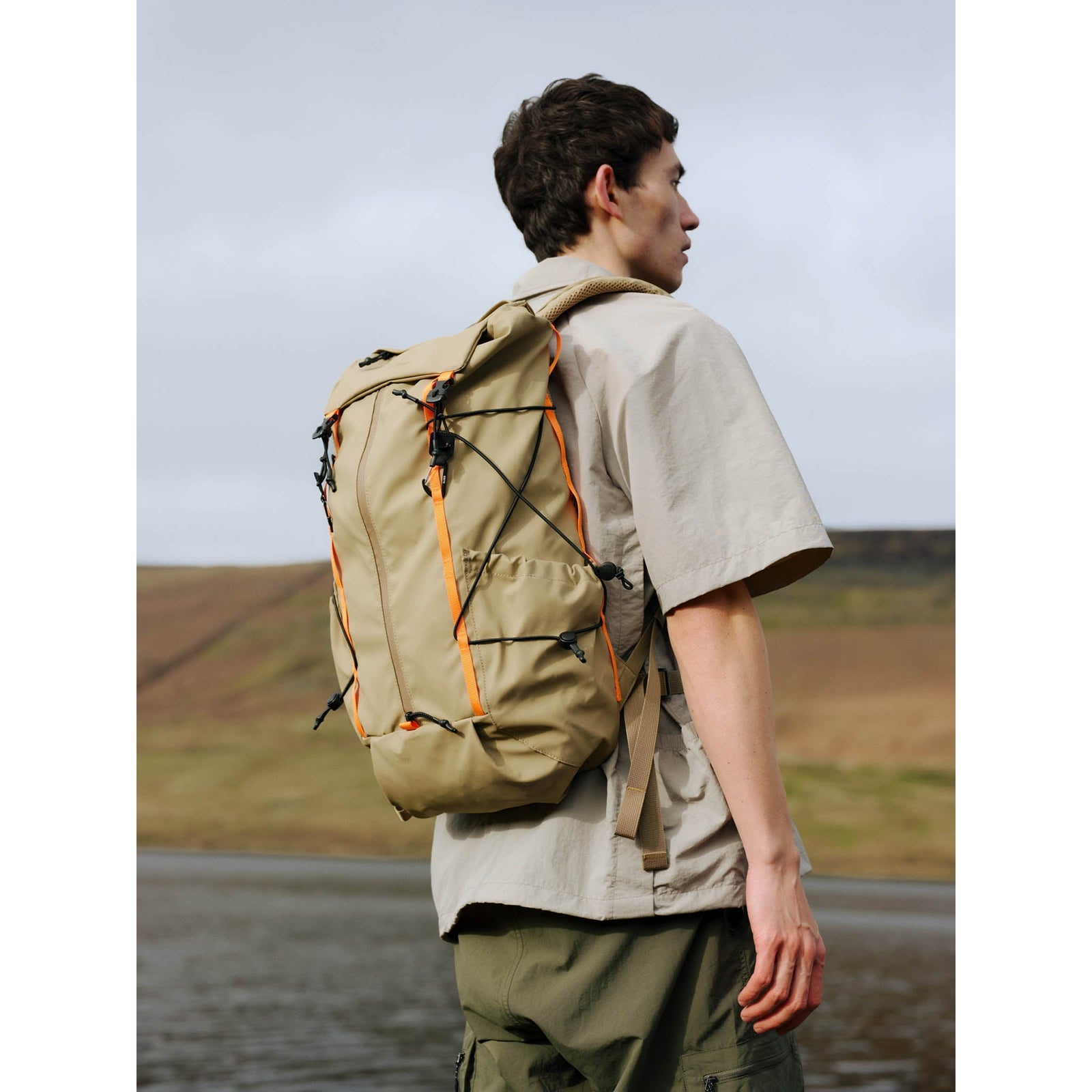 Cautley Backpack Elliker 34053-KHAKI Backpacks 23L / Khaki