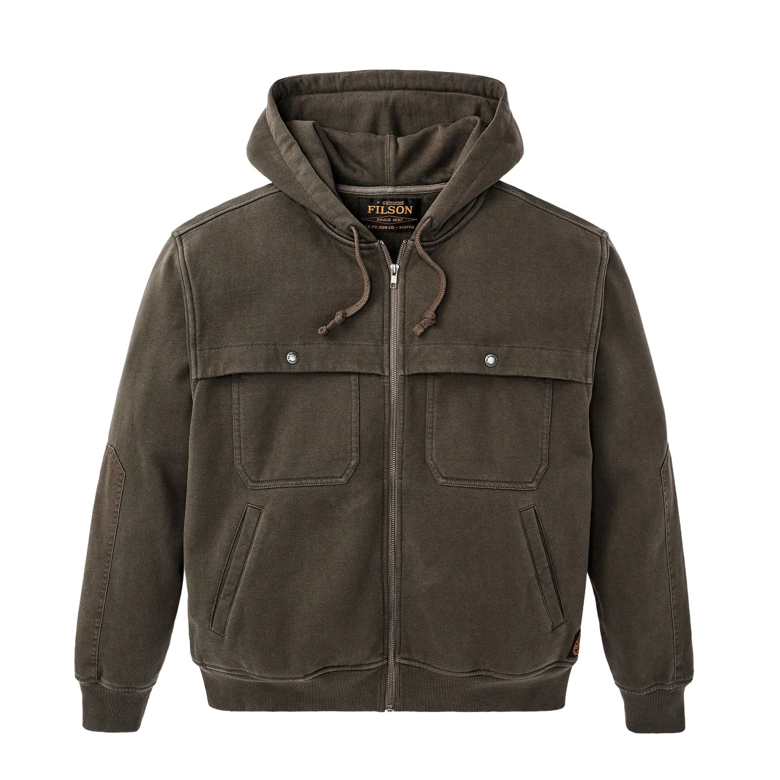 Field Knit Reinforced Full-Zip Hoodie | Men's Filson Men's Hoodies
