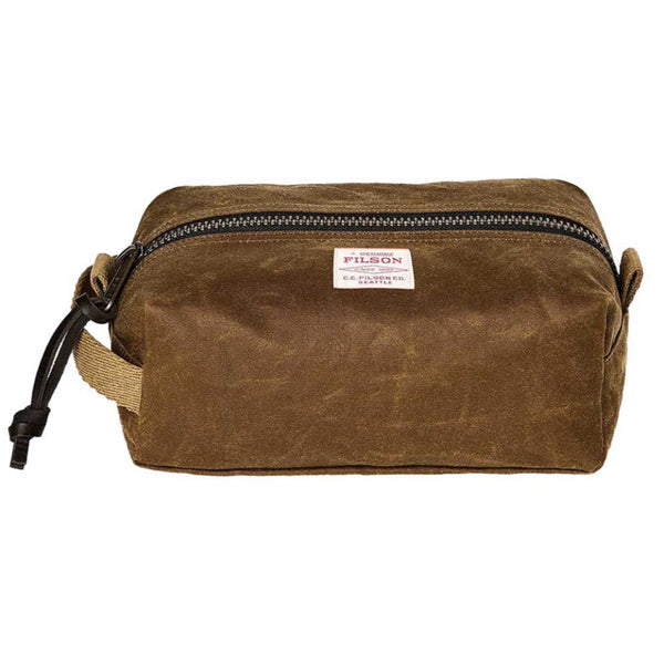 Tin Cloth Travel Kit Filson FMBAG0093-240 Washbags One Size / Dark Tan