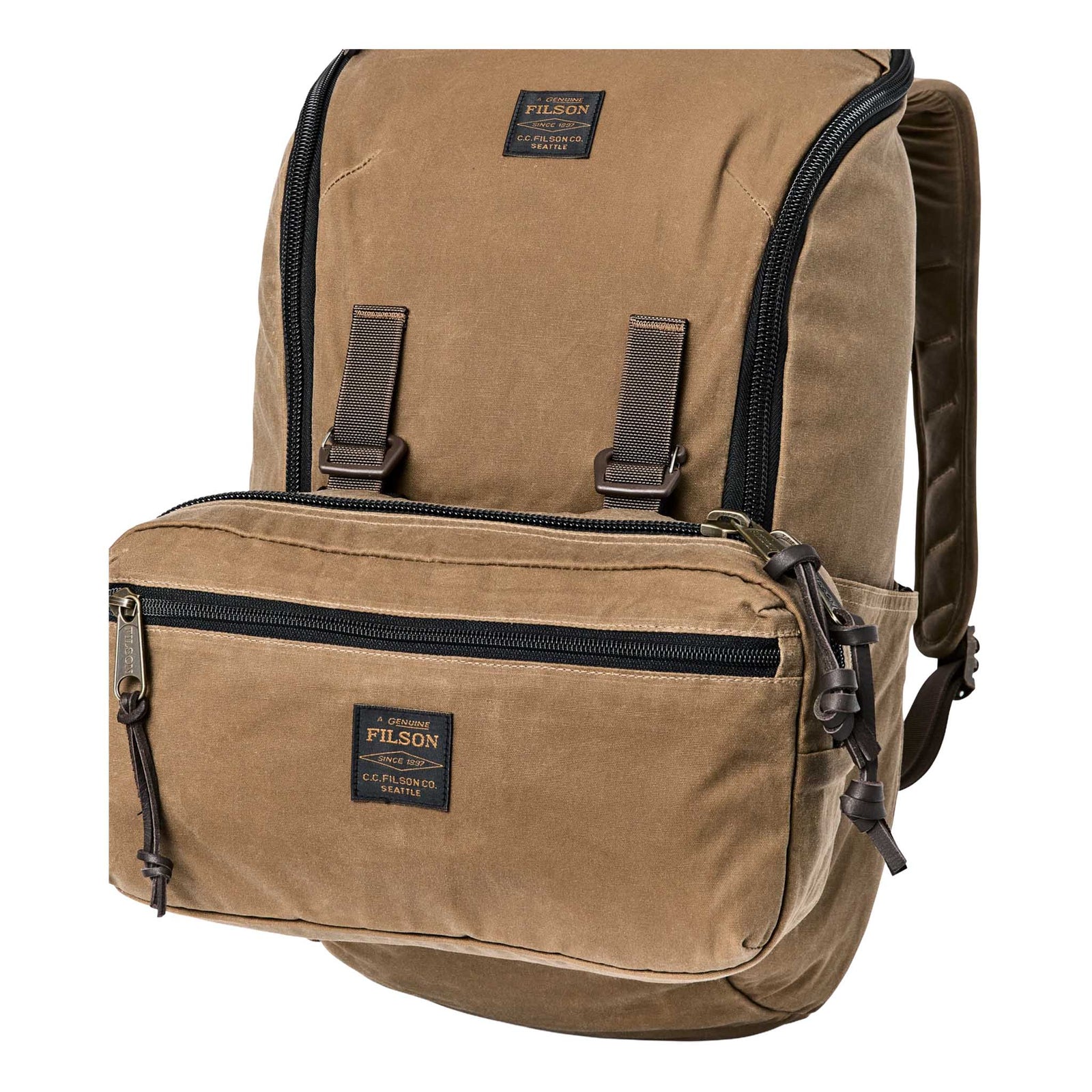 Trapper Creek 28L Backpack Filson FMBAG0111-240 Backpacks One Size / Dark Tan