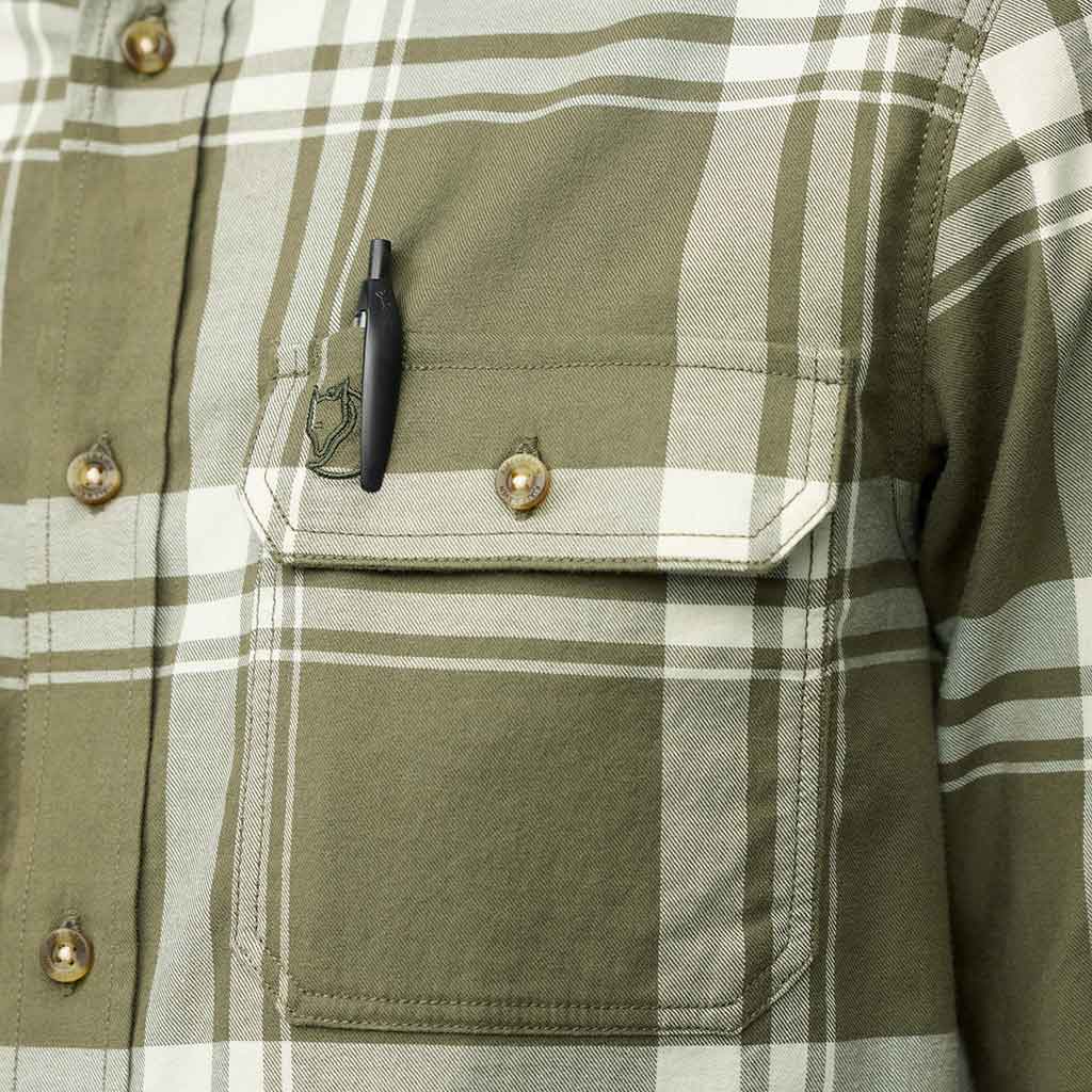 Övik Lite Flannel Shirt | Men's Fjällräven Men's Shirts
