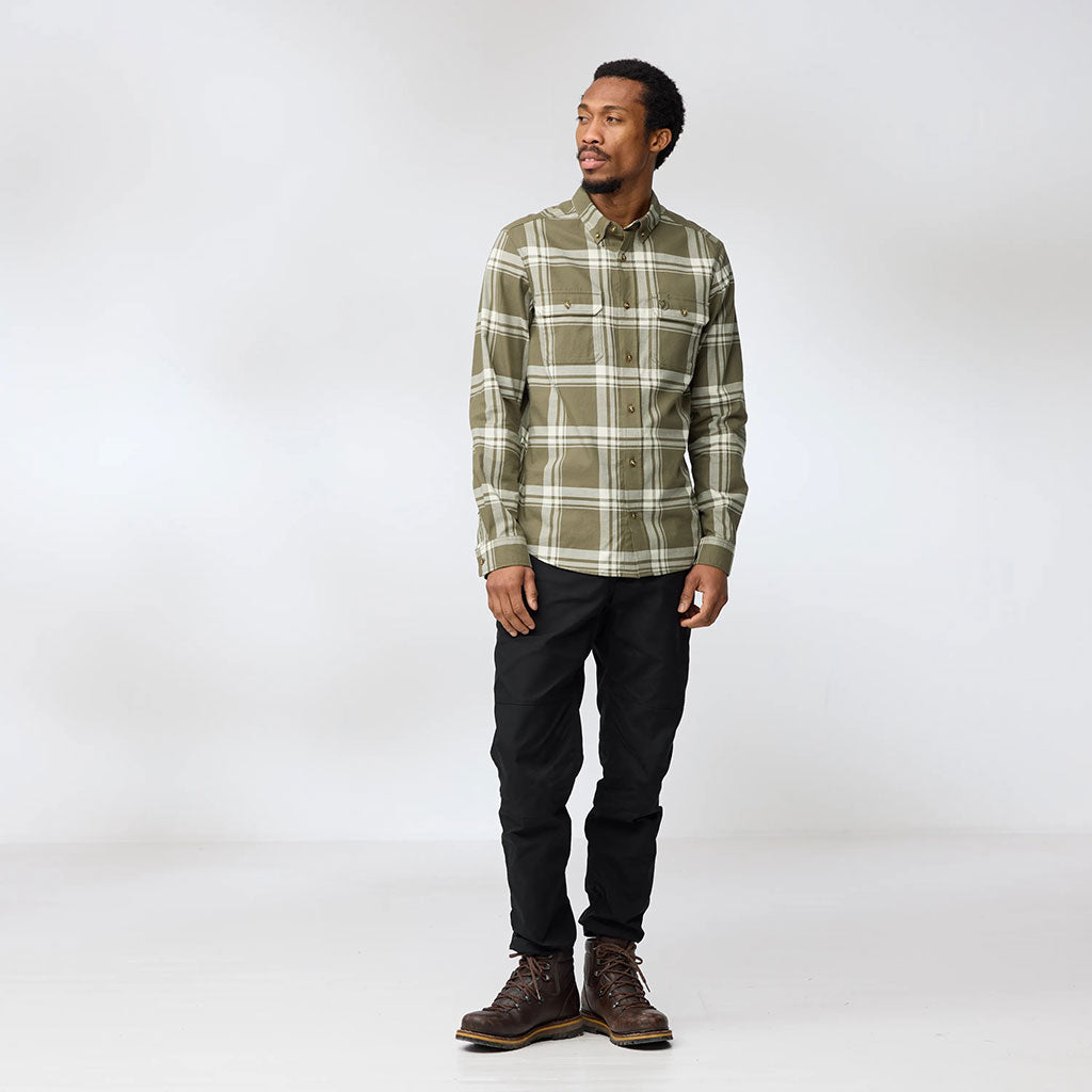 Övik Lite Flannel Shirt | Men's Fjällräven Men's Shirts