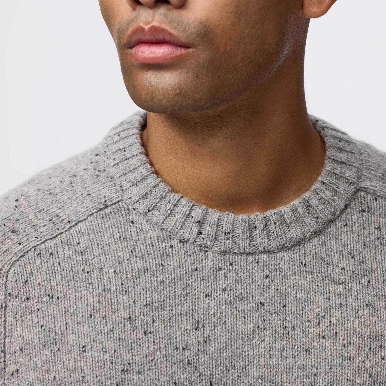 Övik Neps Knit Sweater | Men's Fjällräven Men's Knitted Jumpers