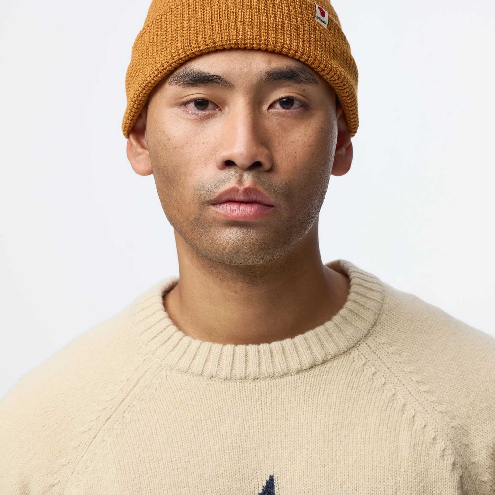 Fjällräven Logo-Strickpullover | Herren