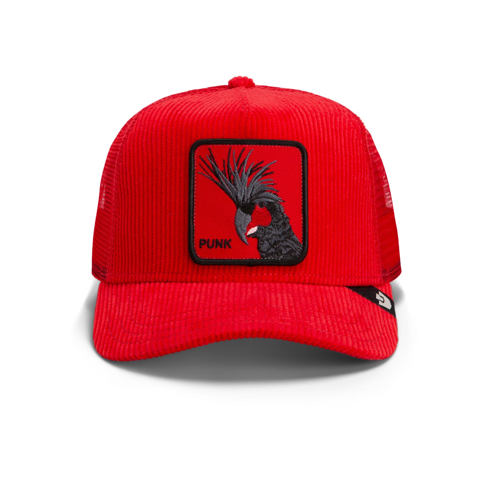Corduroy Punk Trucker Hat Goorin Bros. 101-3183-RUS01-O/S Caps & Hats One Size / Rush