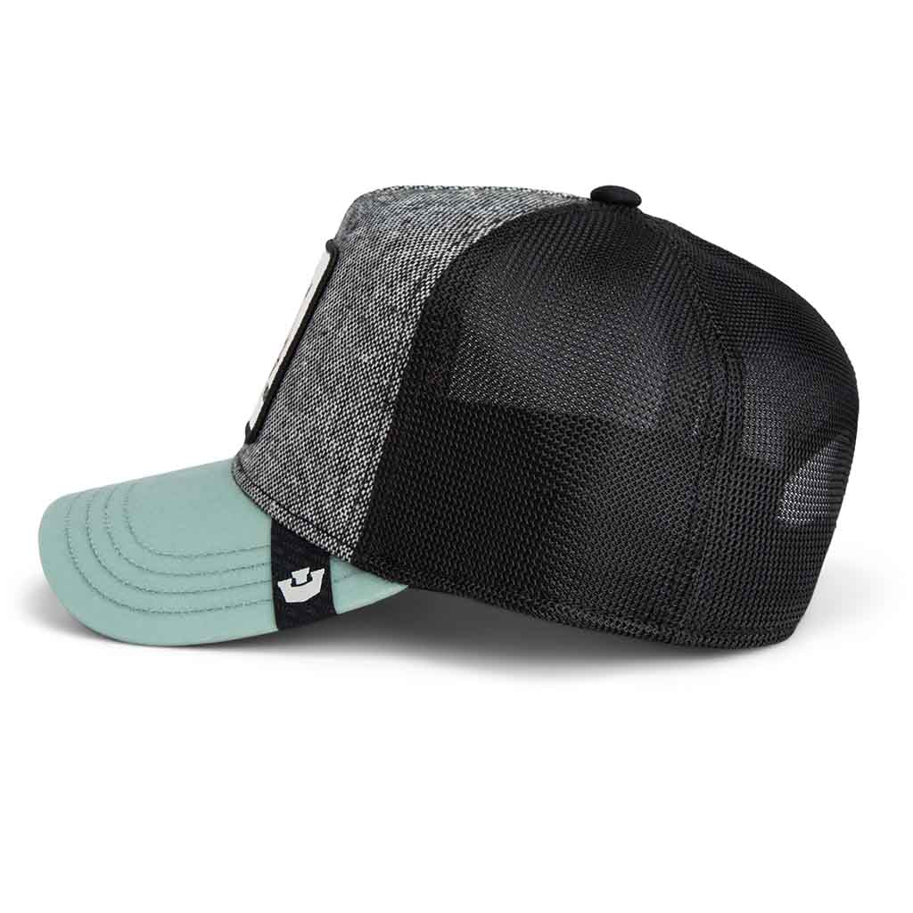 Dapper Goat Trucker Hat Goorin Bros. 101-2264-TWEED Caps & Hats One Size / Tweed