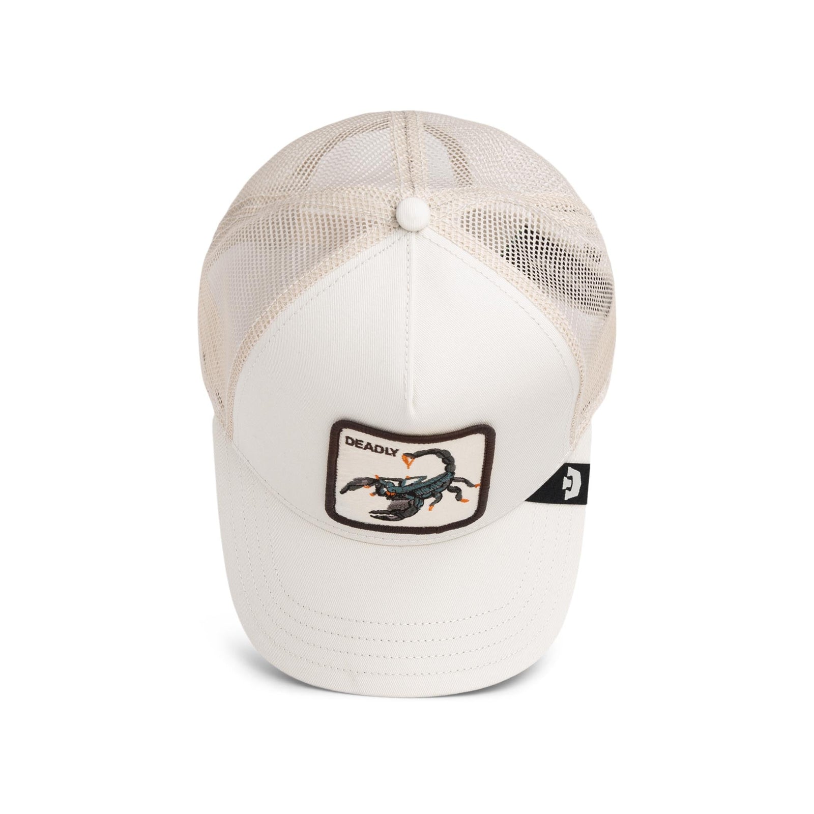 Deadly Scorpion Trucker Hat Goorin Bros. 101-3001-CHA01-O/S Caps & Hats One Size / Chalk