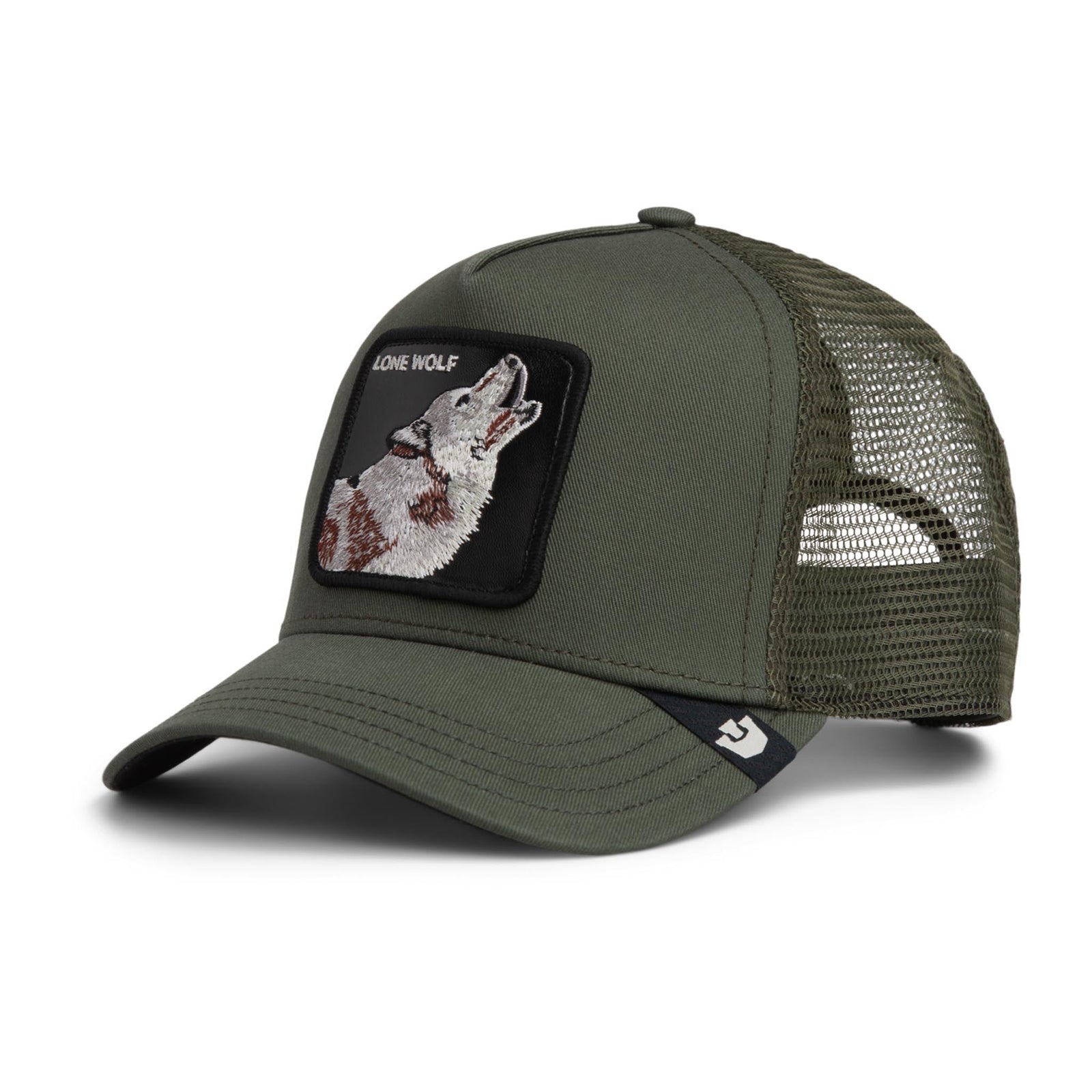 Lone Wolf Trucker Hat Goorin Bros. 101-2449-PAL01-O/S Caps & Hats One Size / Palm