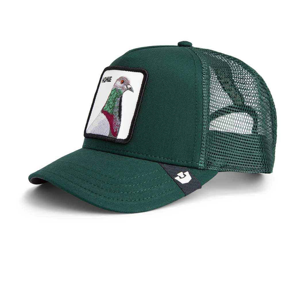 The Homie Pigeon Trucker Hat Goorin Bros. 101-2423-GUA01 Caps & Hats One Size / Guard