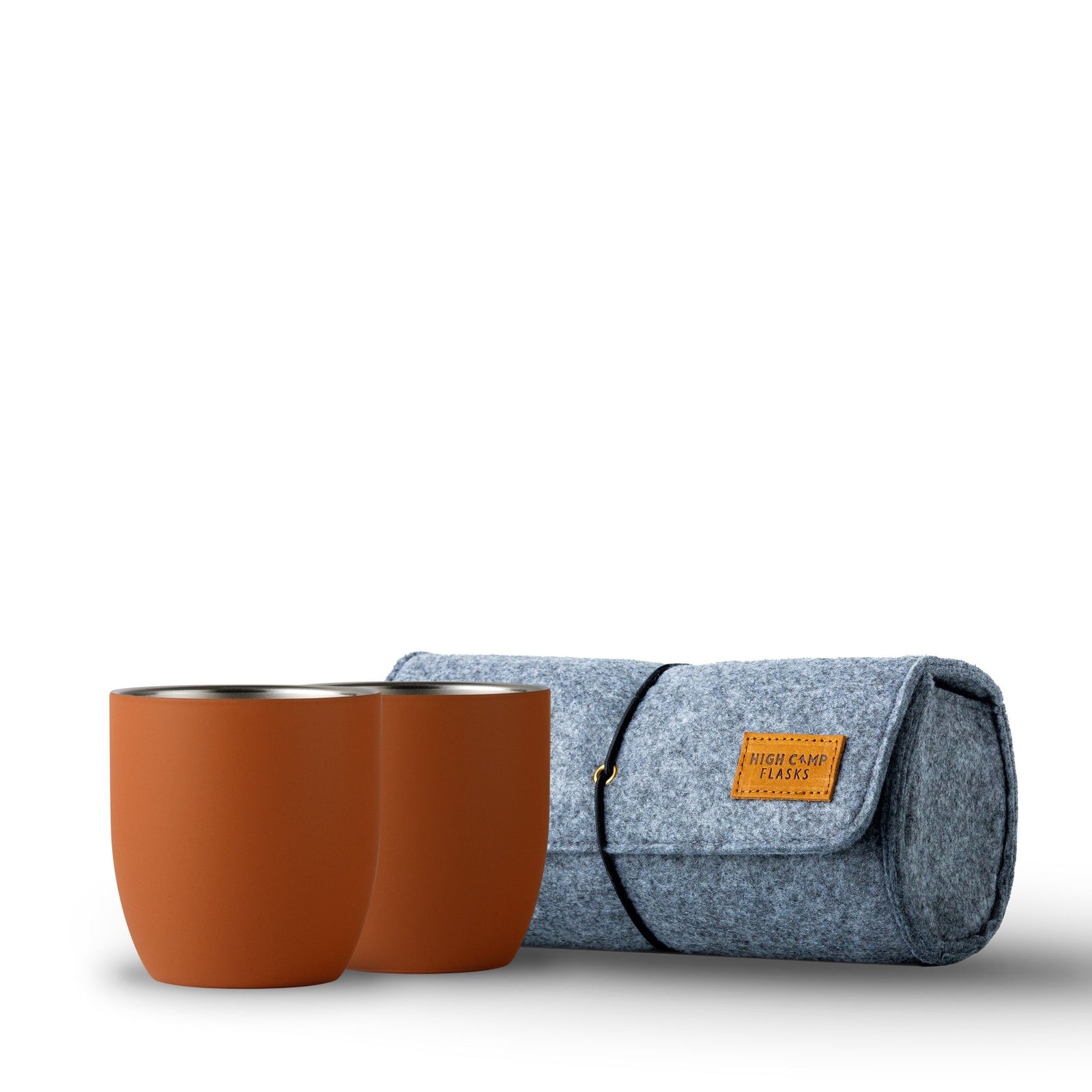 Parkside Tumbler 2-Pack + Soft Case High Camp Flasks 1102H Tumblers 2x 315 ml / Ember