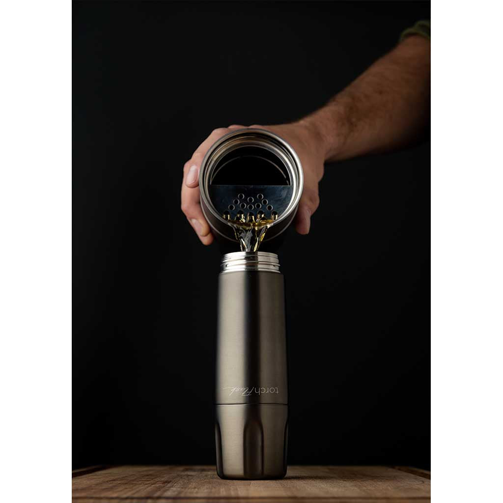 Torch Flask 6oz High Camp Flasks 1139 Camp Flasks 177ml / Stainless