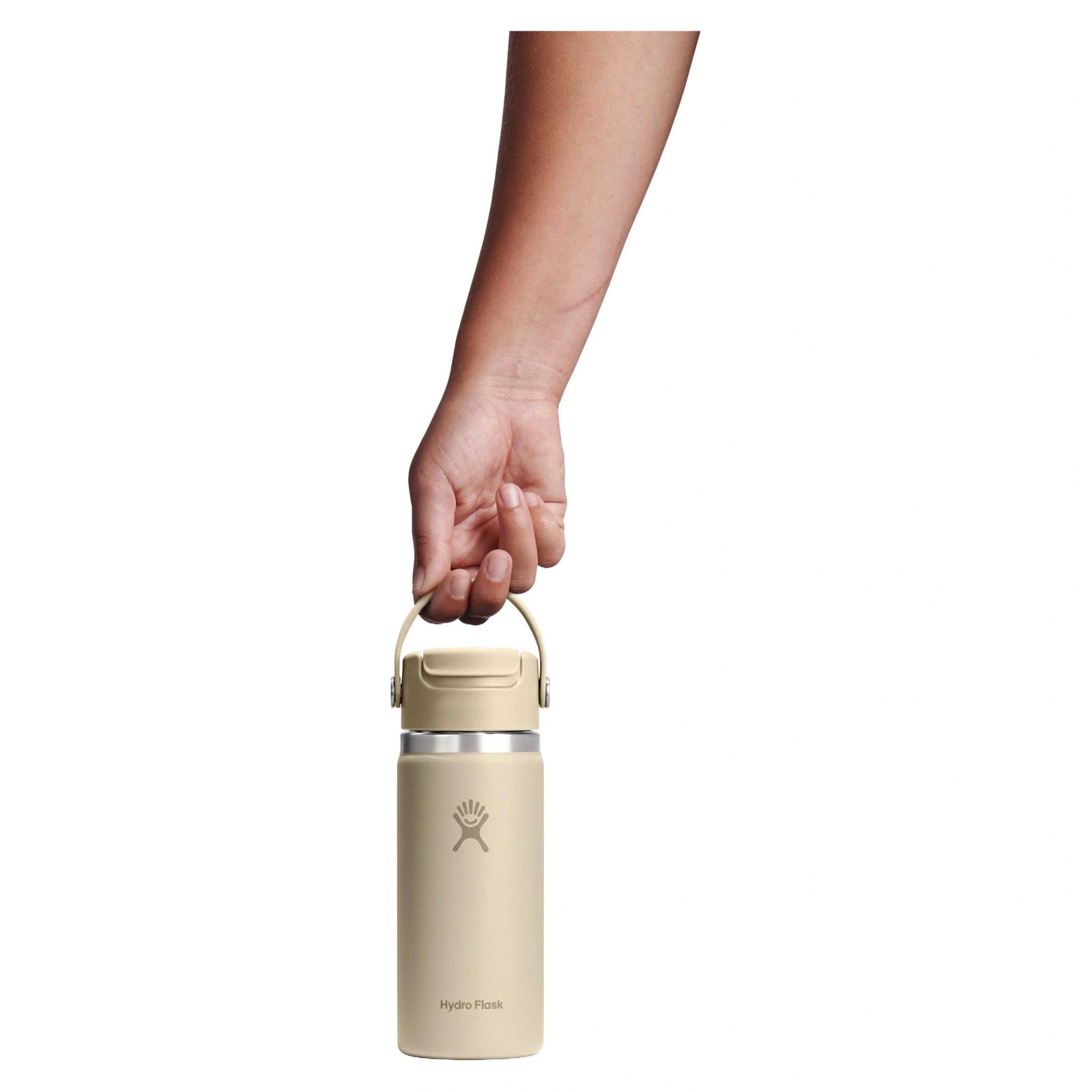 16 oz Flip Sip Travel Mug Hydro Flask W16FCX114 Mugs 16 oz / Oat