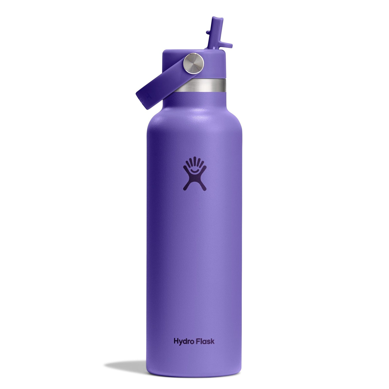 21 oz Standard Mouth w/ Flex Straw Cap Hydro Flask S21CFS527 Water Bottles 21 oz / Utopia Purple
