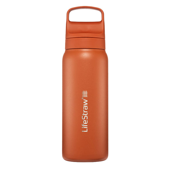 Lifestraw Go 700ml | Stainless Steel LifeStraw LSLGV42SORWW Water Filters 700 ml / Kyoto Orange