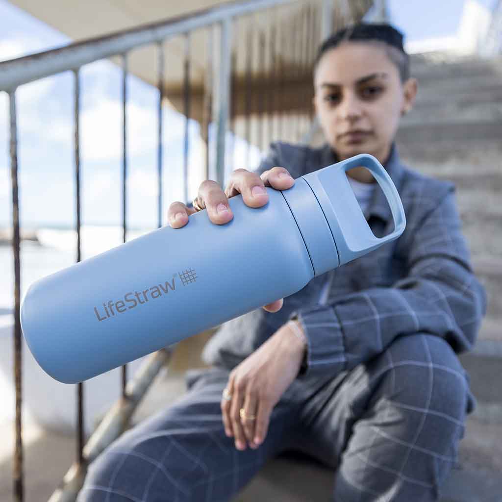 Lifestraw Go 700ml | Stainless Steel LifeStraw LSGV42SOPWW Water Filters 700 ml / Orchid Pink