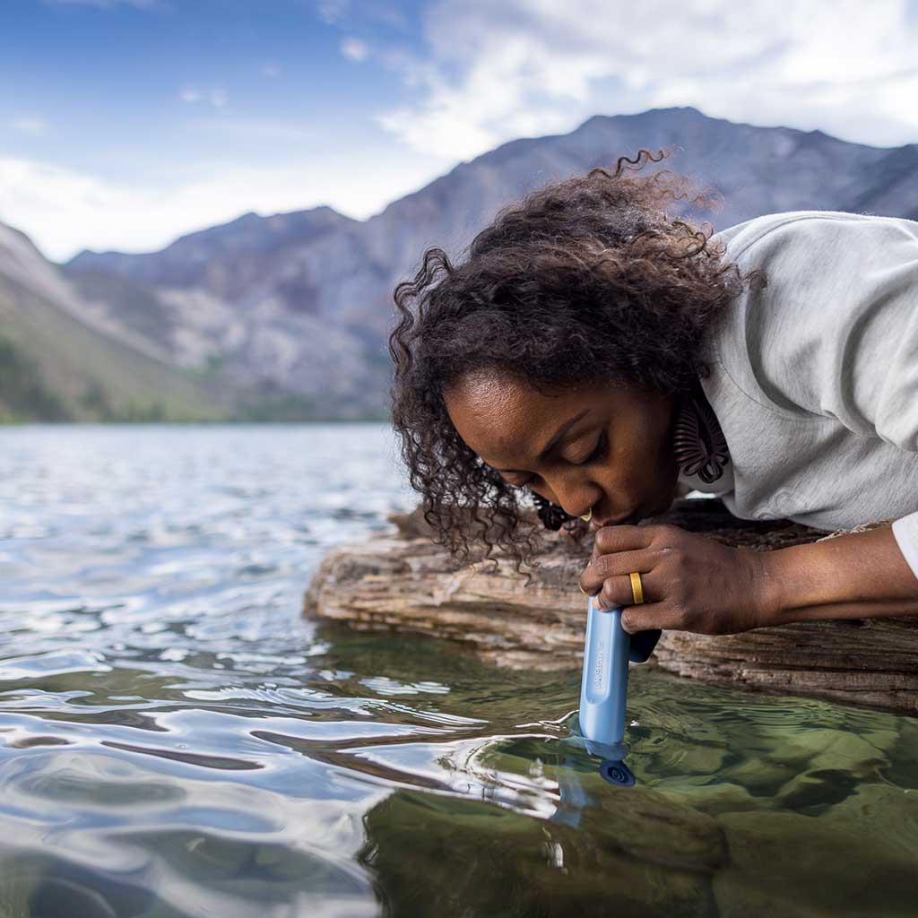 Peak Series Solo Straw LifeStraw LSPSSOPLWW Water Filters One Size / Pink Lemonade