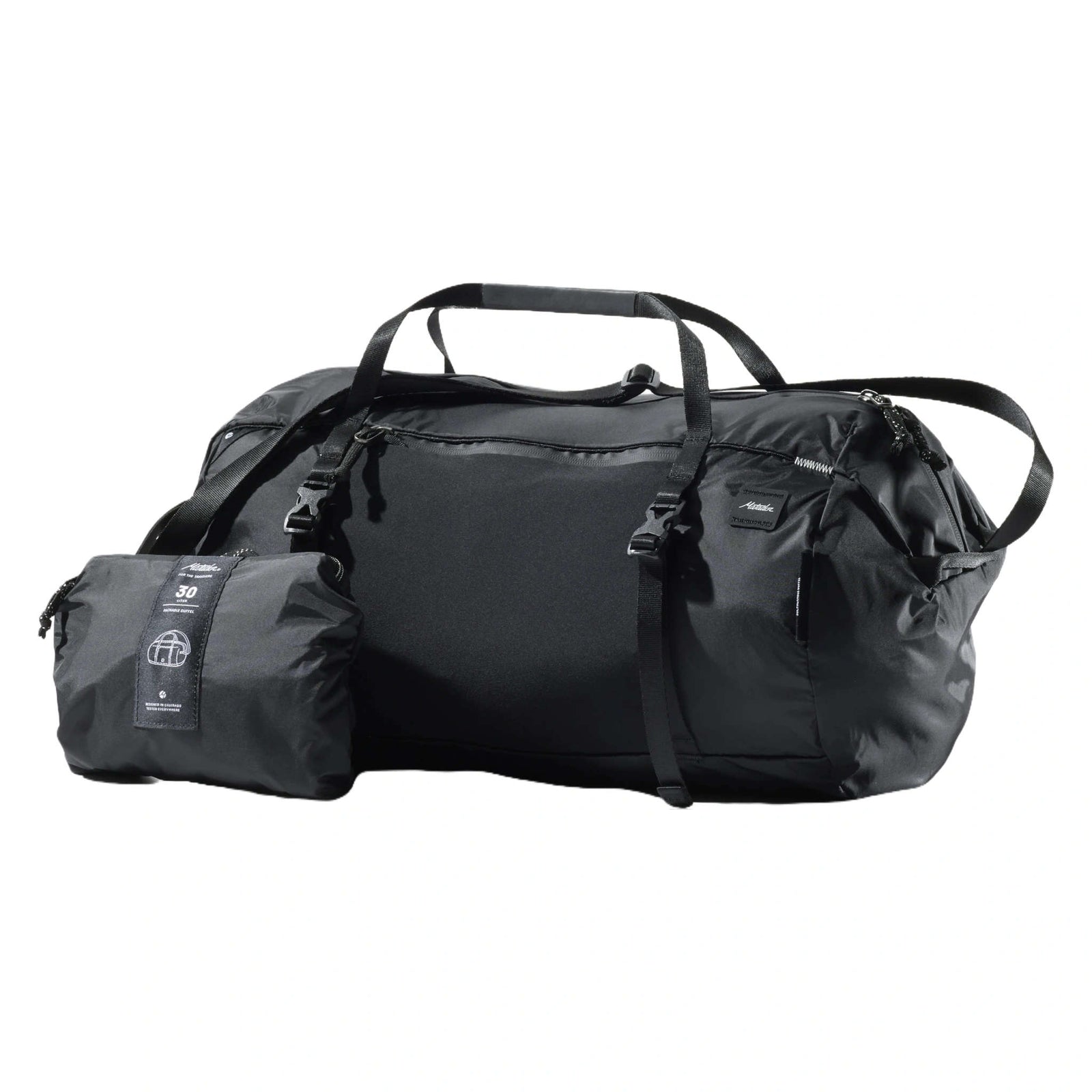 30L Packable Duffle Matador MATPD30001BK Duffle Bags 30L / Black