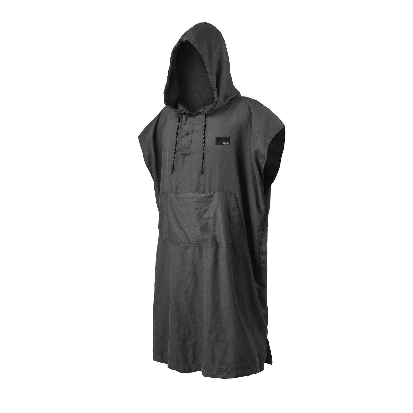 NanoDry Packable Towel Poncho Matador MATNDP001CH Unisex Changing Ponchos One Size / Charcoal