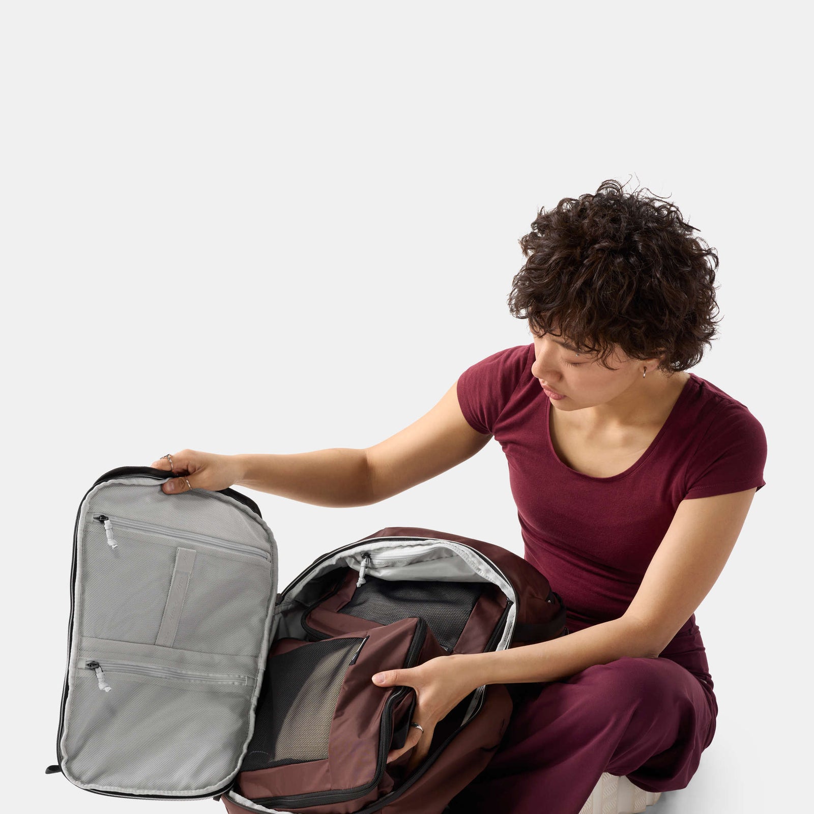 Packing Cube 3pk V2 Matador MATPCB32001R Packing Cubes One Size / Garnet