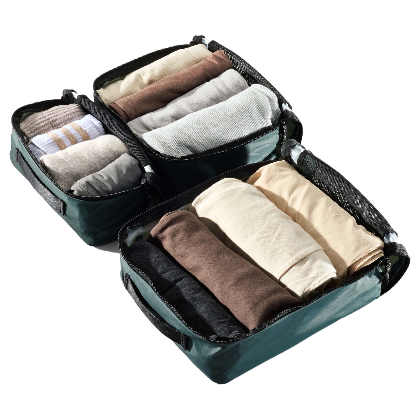 Packing Cube 3pk V2 Matador MATPCB32001GN Packing Cubes One Size / Juniper