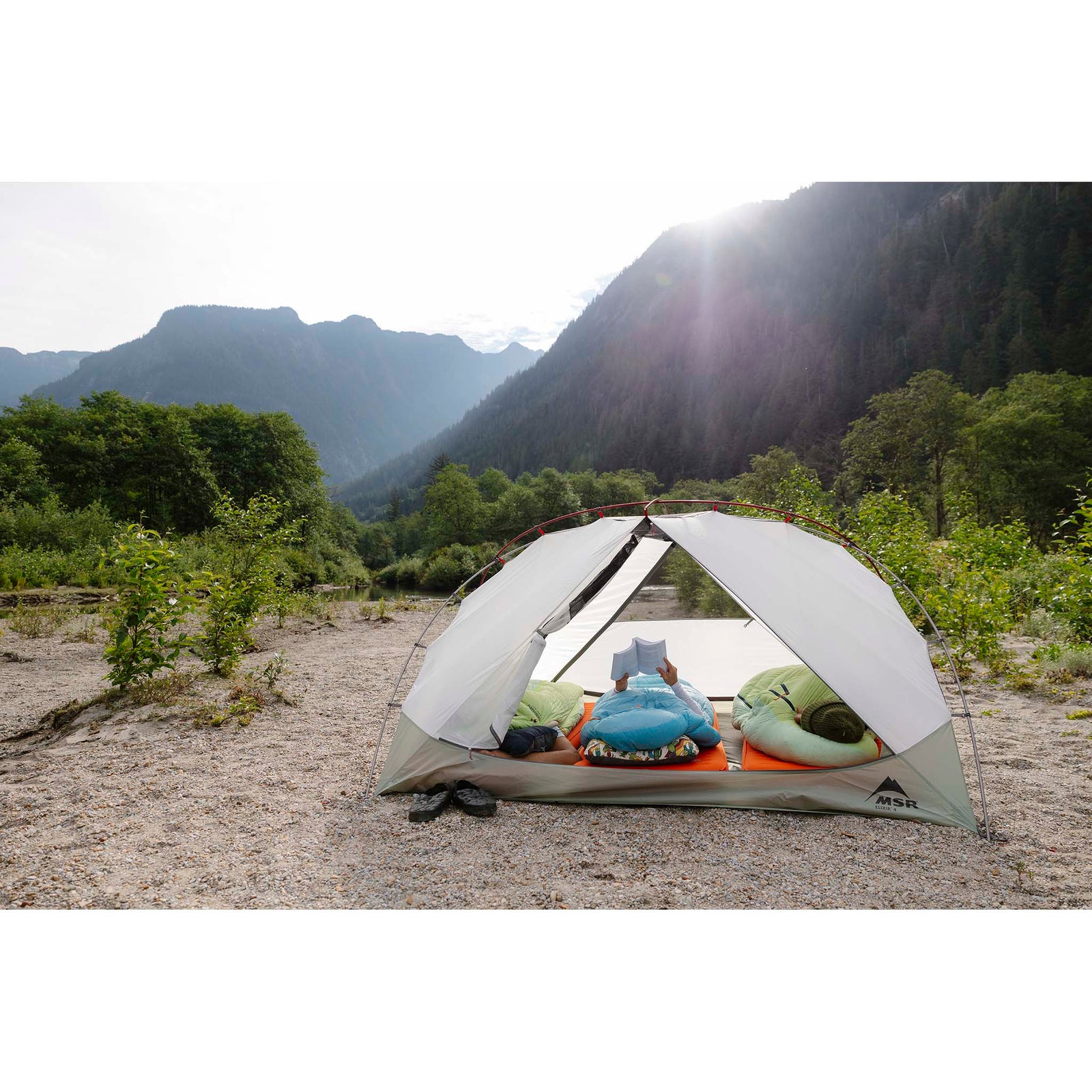 Elixir 4 Tent MSR Tents 4P / Green