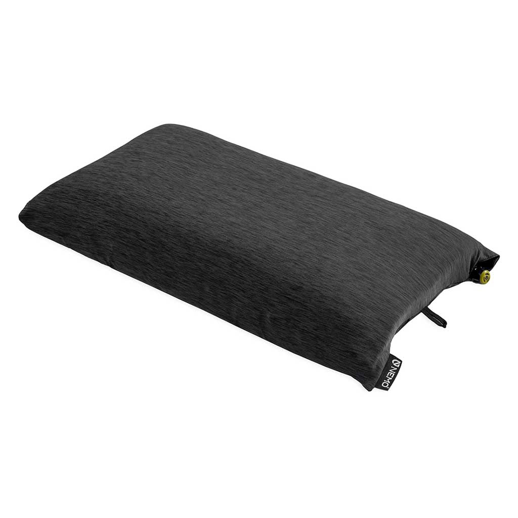 Fillo Camping Pillow | Wide NEMO Equipment 811666036070 Camping Pillows One Size / Black Pearl / Birch Bud